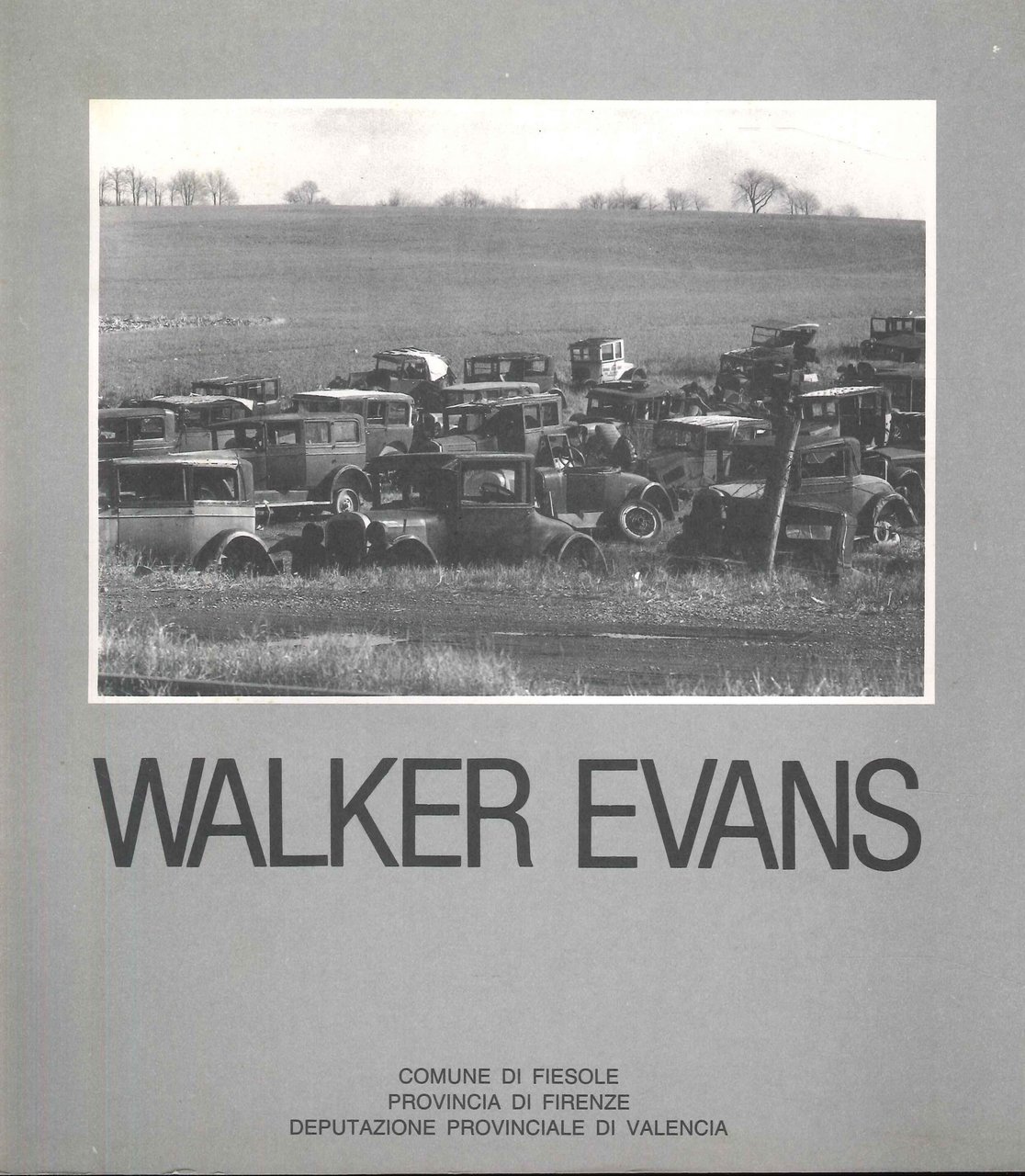 Walker Evans. Fiesole, Palazzina Mangani 29 Marzo - 1 Maggio …