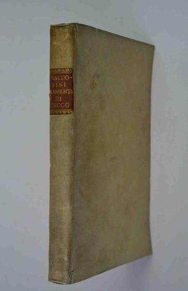 Il lamento di Cecco da Varlungo colle note d'Orazio Marrini. | Immagine Gallery 2