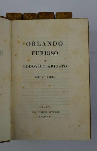 Orlando furioso.