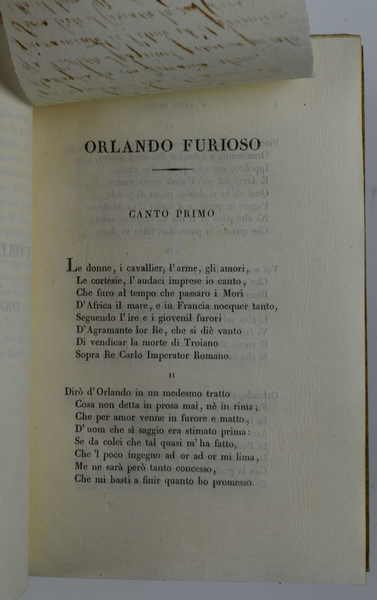 Orlando furioso.