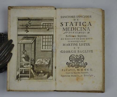 De statica medicina aphorismorum. commentarii Martini Lister et Georgii Baglivi.