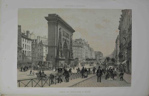 Paris dans sa splendeur. Monuments, vues, scènes historiques, descriptions et …