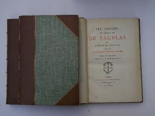 Les amours du chevalier de Faublas. avec une préface par …