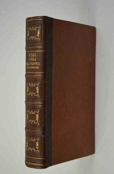 Storia della filosofia del diritto... tradotta da Pietro Torre ed annotata da Raffaele Conforti.