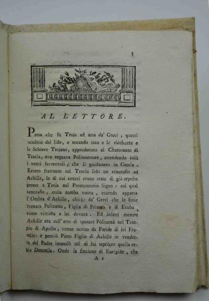 L'Eucuba... recata in verso italiano dall'Abate Francesco Boaretti.