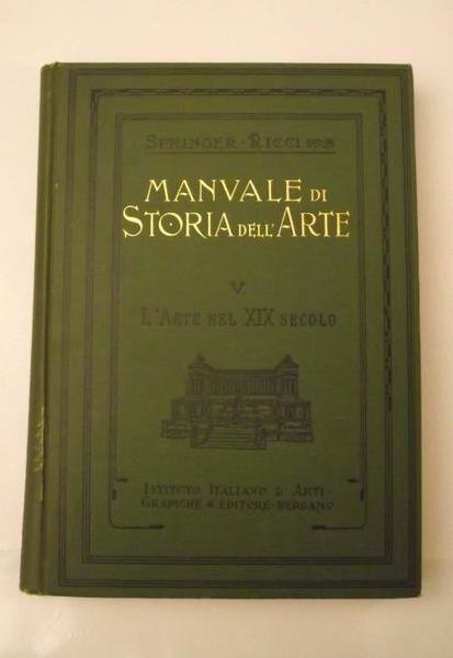 Manuale di storia dell'arte.