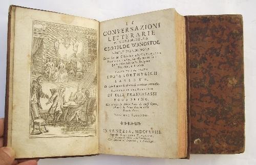 Le conversazioni letterarie di Madamigella Clotilde Wandstol nobile fiammingha Convertita …