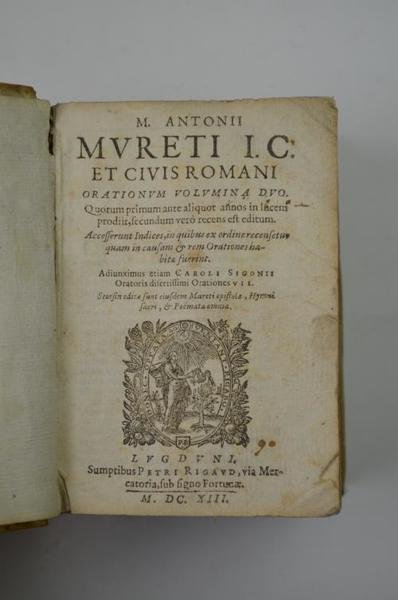 Orationum volumina duo. adiunximus etiam Caroli Sigonii Oratoris diversissimi Orationes …