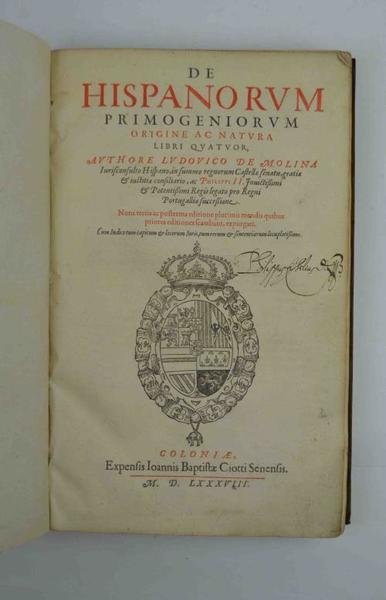 De hispanorum primogeniorum origine ac natura Libri quatuor. Nunc tertia …