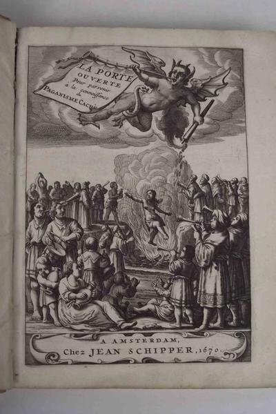 La porte ouverte, pour parvenir à la connoissance du Paganisme …