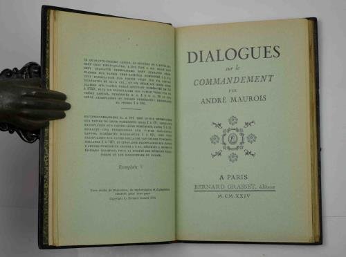 Dialogues sur le Commandement. | Immagine principale