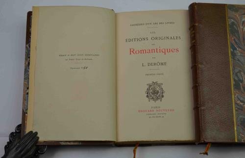 Causeries d'un ami des livres. Les editions originales des Romantiques. | Immagine Gallery 2