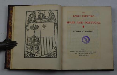 The early printers of Spain and Portugal.