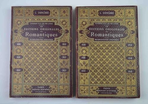 Causeries d'un ami des livres. Les editions originales des Romantiques...