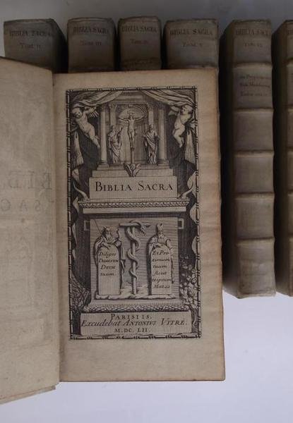 Biblia sacra, vulgatae editionis Sixti V. Pont. Max. authoritate recognita. …