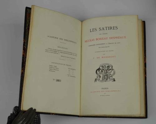 Les satires… réimprimées conformément à l'édition de 1701. | Immagine Gallery 2