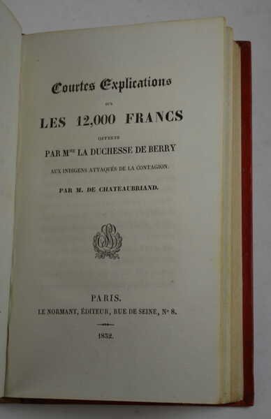 De la nouvelle proposition relative au bannissement de Charles X …