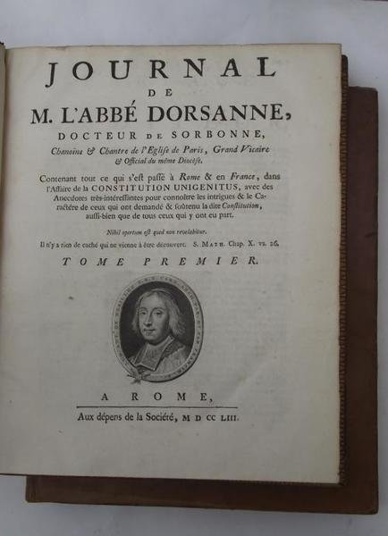 Journal… Contenant tout ce qui s'est passé à Rome & …