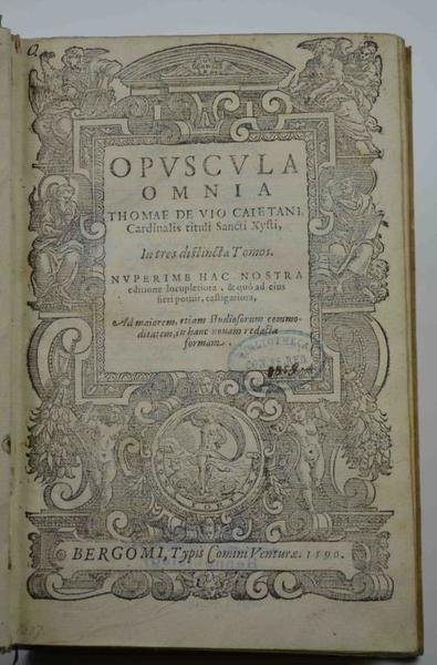Opuscola omnia… in tres distincta tomos…
