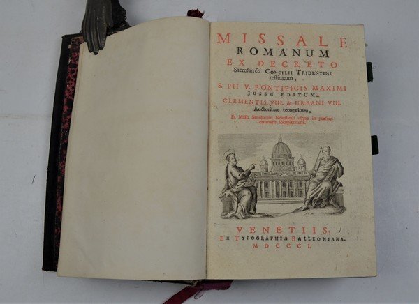 Missale romanum ex decreto Sacrosancti Concilii Tridentini restitutum, S. Pii …