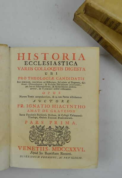 Historia ecclesiastica variis colloquiis digesta ubi pro theologiae candidatis... Opus … | Immagine principale