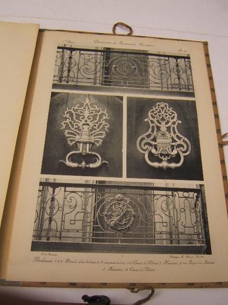 Documents de ferronerie ancienne de la seconde moitié du XVIII° … | Immagine principale