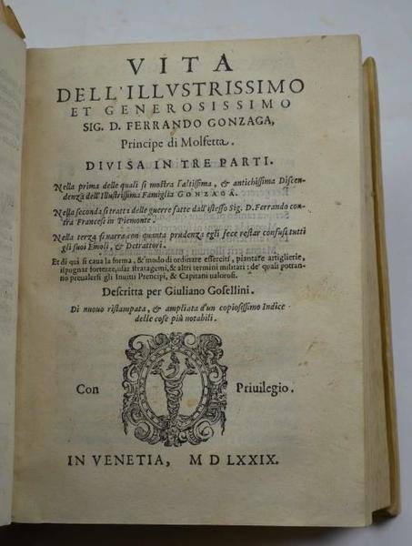 Dell'Istoria di Mantova libri cinque… Nella quale cominciandosi dall'edificazione di …