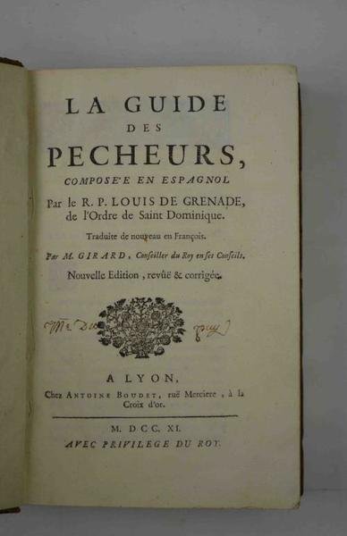La guide des pecheurs, composée en espagnol. Traduite de nouveau … | Immagine Gallery 2