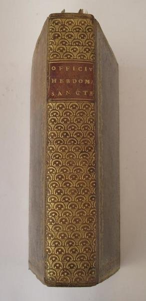 Officium hebdomadae sanctae secundum Missale et Breviarium Romanum…