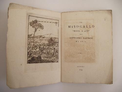 Il Misogallo. Prose e rime.