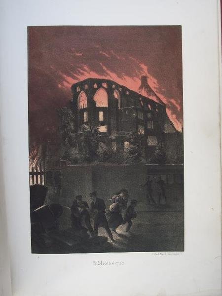 Bombardement de Strasbourg. 1870.