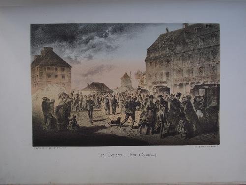 Bombardement de Strasbourg. 1870.