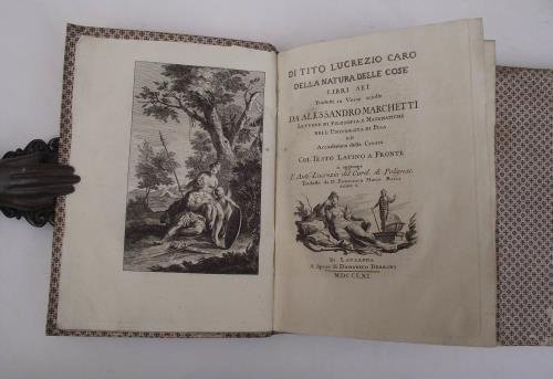 Della natura delle cose. Libri sei. Tradotti in verso sciolto …