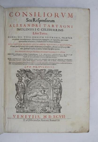 Consiliorum seu Responsorum… Liber Tertius (et quartus)… | Immagine Gallery 2