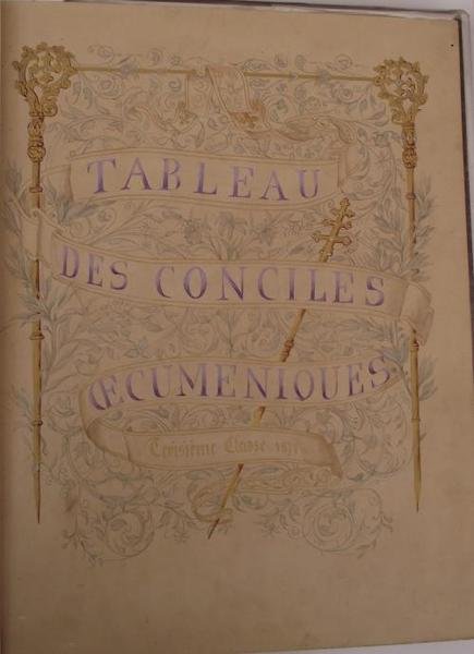 Tableau des conciles oecumeniques…