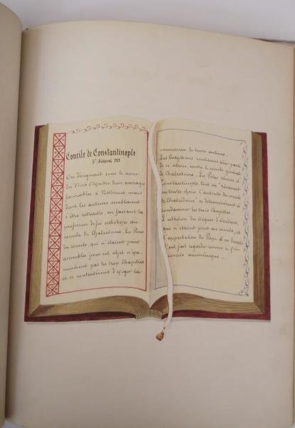 Tableau des conciles oecumeniques…