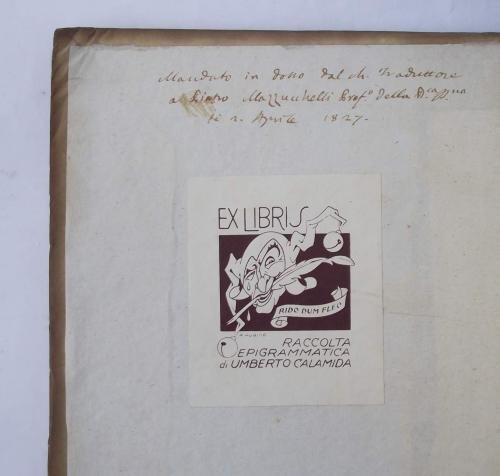 Epigrammi… volgarizzati in rima ed in altrettanti versi da Federico …