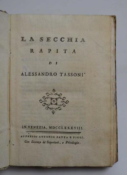 La Secchia rapita.