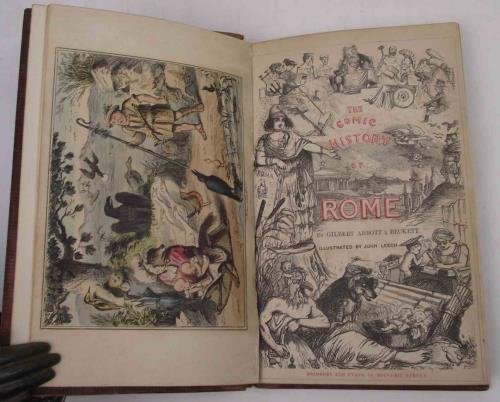 The comic history of Rome… illustrated by John Leech.