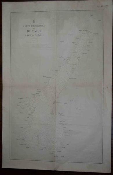 Carta idrografica del Benaco (Lago di Garda) | Immagine principale