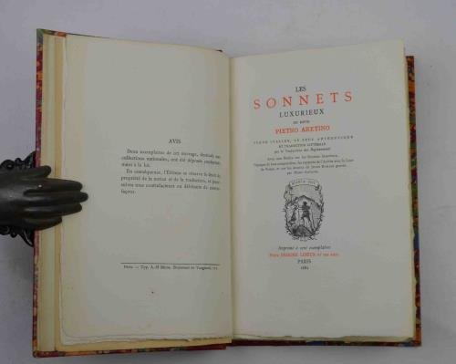 Les Sonnets luxurieux. Texte italien, le seul authentique et traduction … | Immagine Gallery 2