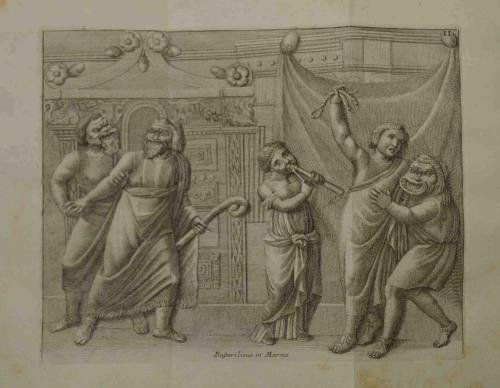 Dissertatio de Larvis scenicis et Figuris comicis antiquorum romanorum ex …