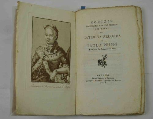 Notizie raccolte per la storia dei regni di Caterina seconda … | Immagine principale