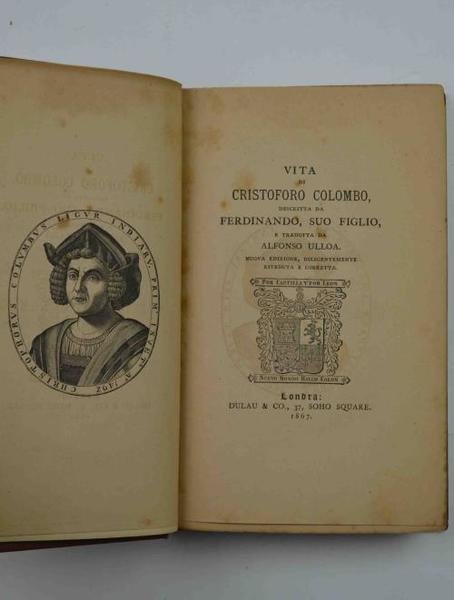 Vita di Cristoforo Colombo descritta da Ferdinando, suo figlio, e … | Immagine Gallery 2