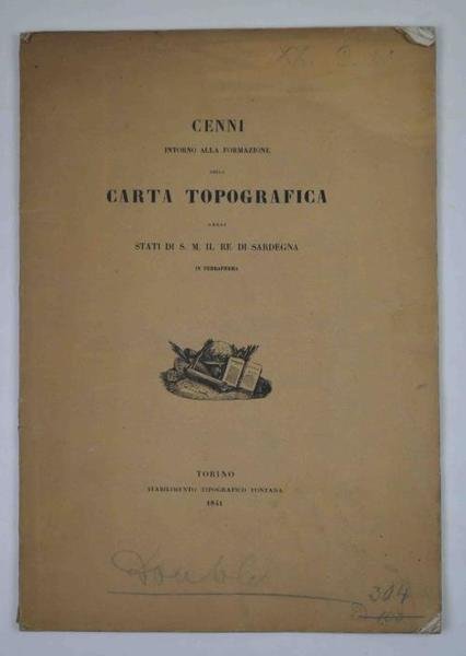 Cenni intorno alla formazione della carta topografica degli Stati di … | Immagine principale