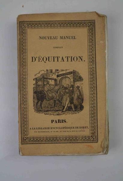 Manuel d'équitation a l'usage des deux sexes… | Immagine principale