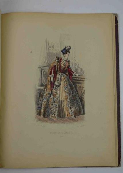 Suite di tavole a colori di moda antica. | Immagine Gallery 1