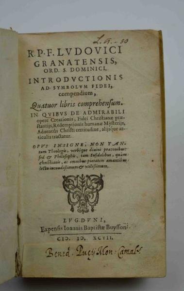 Introductionis ad symbolum fidei, compendium… | Immagine Gallery 2