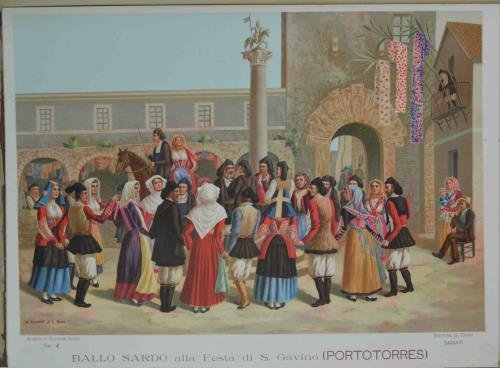 Album di costumi sardi.