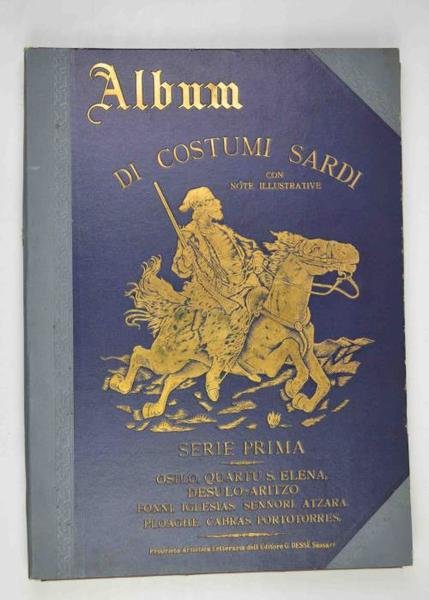 Album di costumi sardi.
